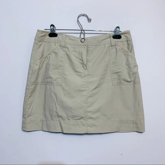 🌵3 for $30...Reitmans beige women’s skort Sz7 - Picture 1 of 7